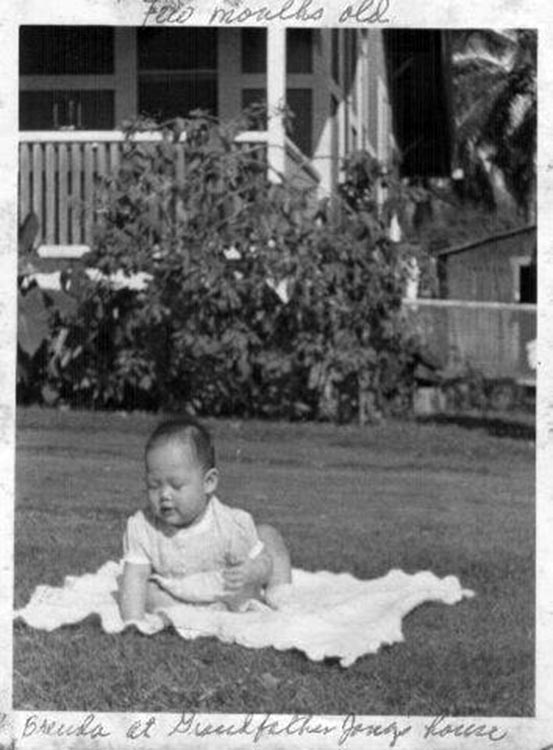 Brenda, few months old